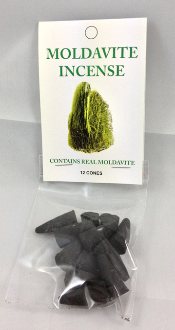 Moldavite Incense Cones - Click Image to Close