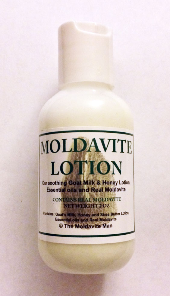 Moldavite Lotion - Click Image to Close